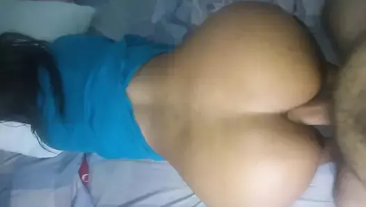 Perfect ass of a Venezuelan receiving anal in an open ass