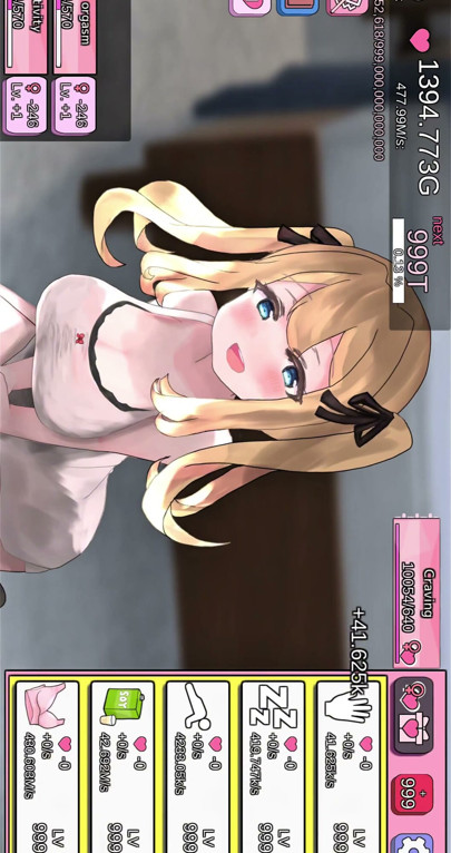 Gadis Boobs Clicker sedang melancap