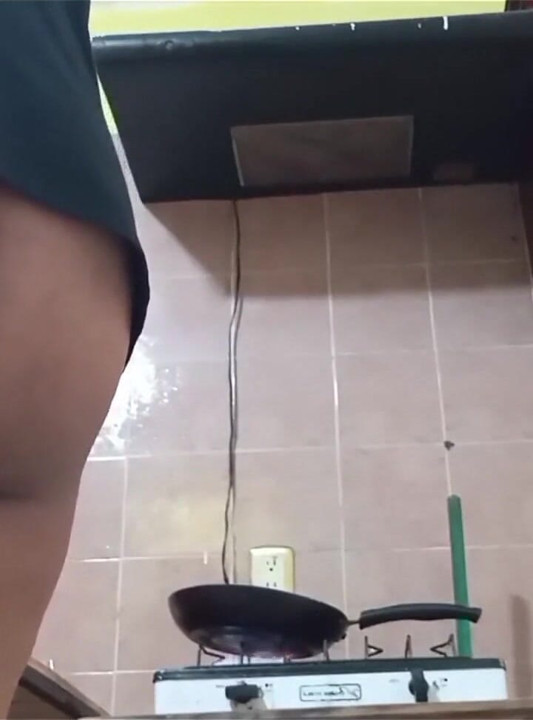Chubby Mother-in-law in a Thong