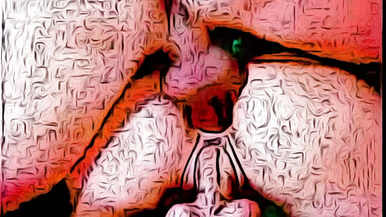 Porn-Art n.3 - Pop Art Orgy at home (AI-generated)