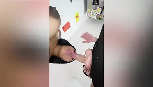 Hot Girl Having Good Sex in the Kitchen