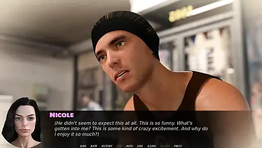 Exciting games: married wife doing naughty things with dildo outdoors and tells everything to her husband ep 11