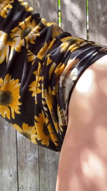 Jaw-dropping moment from "Outdoor Free Use Gardening Facial  - Vanessa Cliff"