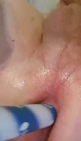 Fingers and dildo