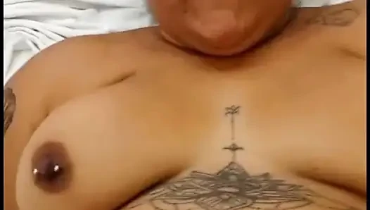 Cheating wife!! She has rough sex with the neighbor while her husband is at the grocery store