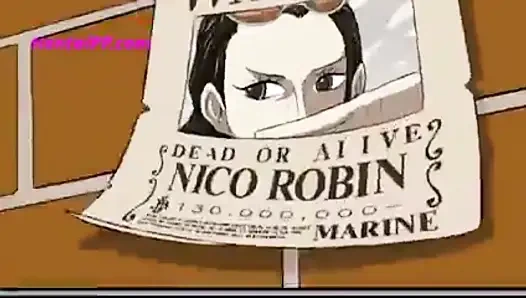 Robin and nami from onepiece getting hot fuck session