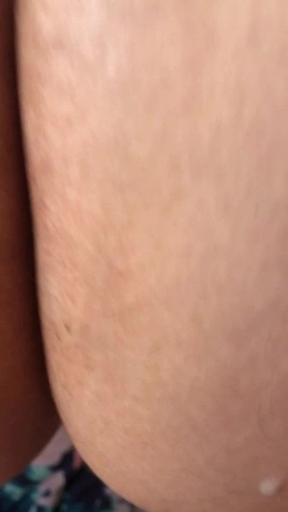Cumming on a big hot ass