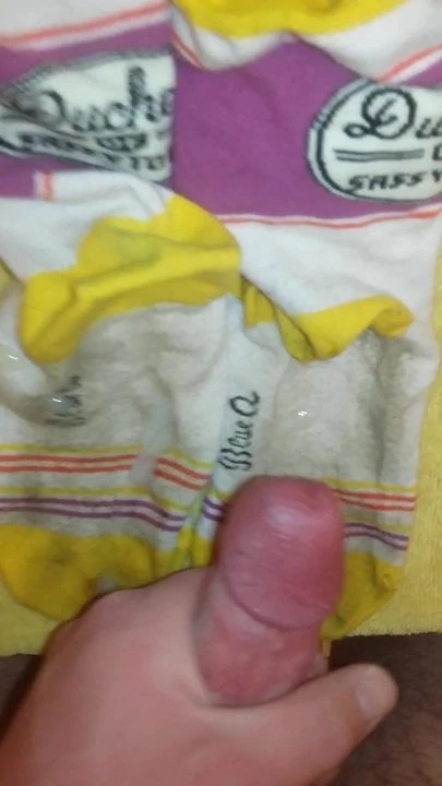 Cum on Her Socks - Dirty Bratty Bitch Socks