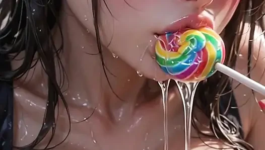 Lolipop yalama derlemesi, 3 boyutlu anime