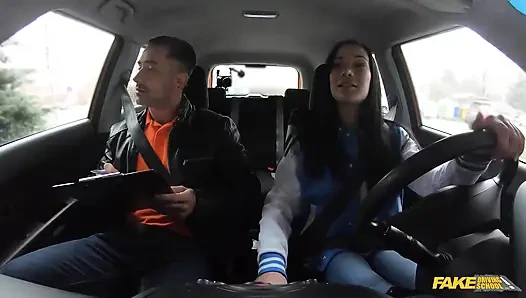 Fake Driving School - Adriana Rys Loves Road Head