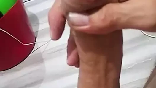 Büyük ıslak horoz üzerinde kik