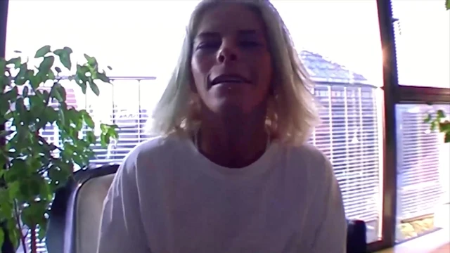 A tattooed blonde lady from Germany pleasing a cock in POV