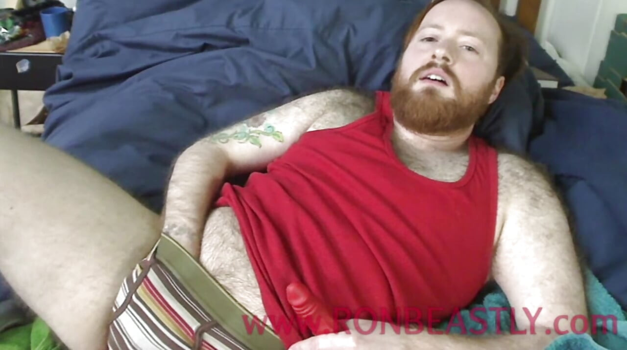 Ginger Bear in Red Vest