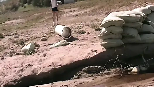 Schmutzige schlampe nimmt alles in pOV