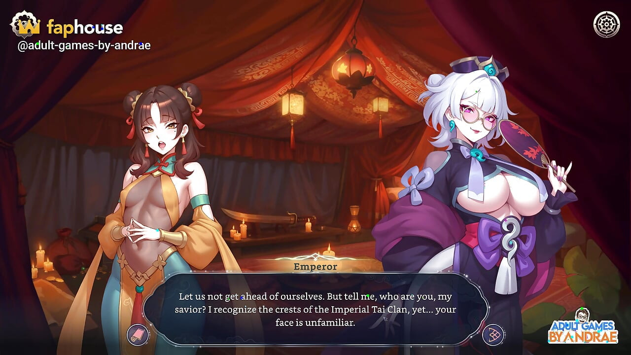 Harem Fantasy - the Concubine War Gameplay Part 1 - Sex with His Concubines