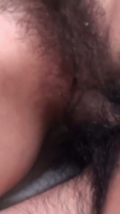 This hairy slut takes it in the ass | Clip 1