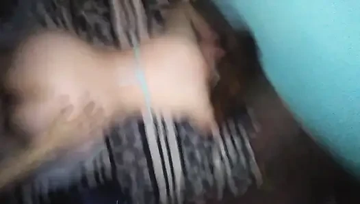 Nude Doggy Style in Bed Filmed with a Cell Phone