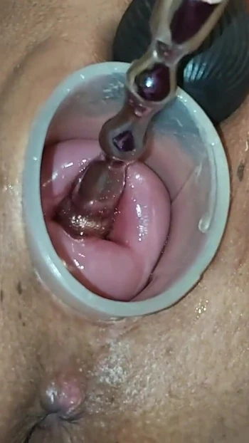 Must-see moment from "Inserting my new toy deep in my Cervix for you - Maya Simons"