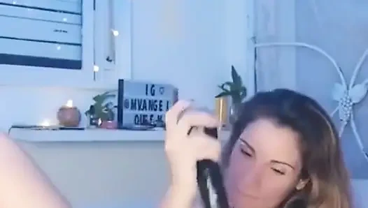 Argentinien MILf latina schlampe im videoanruf doppelpenetration