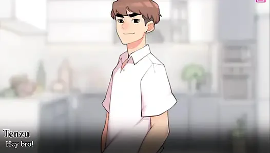 Komşunun orta yaşlı seksi kadın onu hamile bıraktığına inanamıyorum