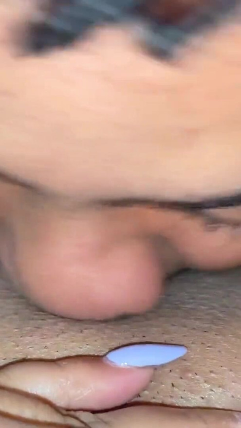 Intense pussy and clit eating sucking Hot Female Orgasm Contraction Big Clit - Khalessi69 | Clip 2