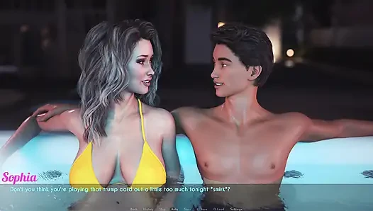 Awam sophia real fuck - seberapa jauh sophia akan pergi dengan Sam? Bagian 1: dari pesta ke halaman belakang jacuzzi