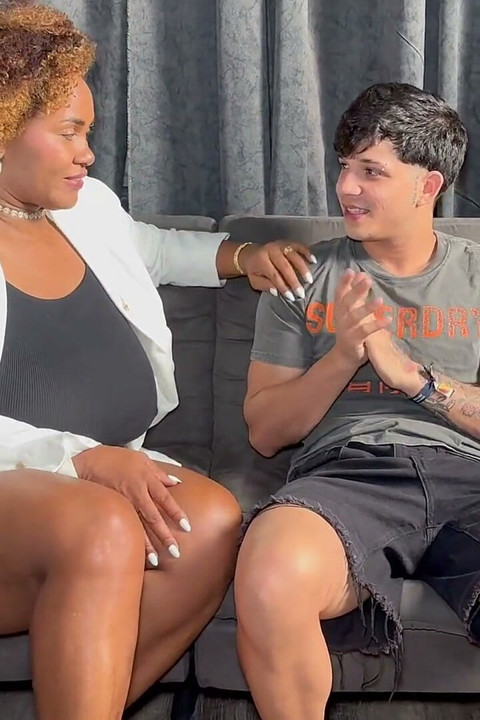 Hey Neighbor, What a Good Cock You Have, My Fat Husband Does Not Please, Busty Black MILF