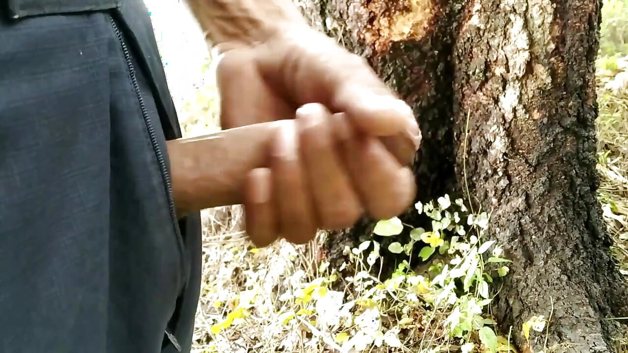 Indian Boy Playing with Cock, Pissing