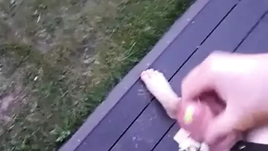 köle boşalan içinde bahçe