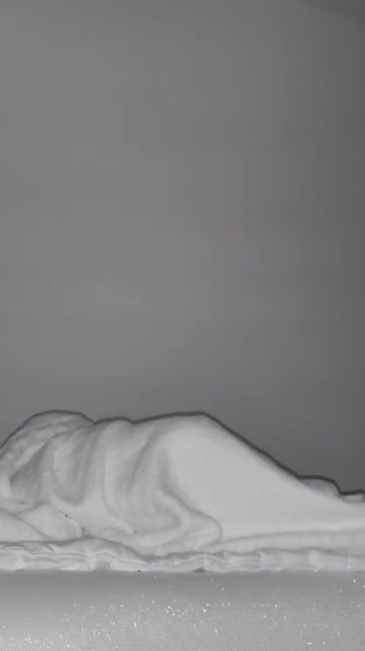 Night Vision Cam Catches Roommate Rubbing Herself | Clip 1