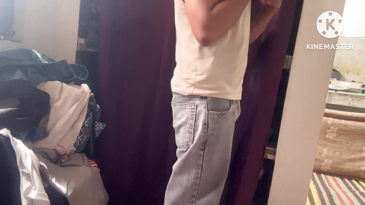 Amigo heterosexual primera vez en ropa interior gran polla monstruosa