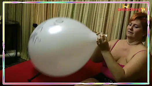 Фетиш на воздушные шары Анны