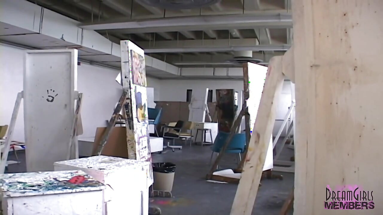 Playing Naked In A College Art Class