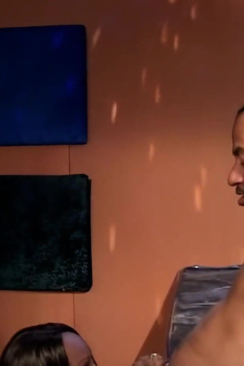 Black Goddess Swallows Huge Black Load