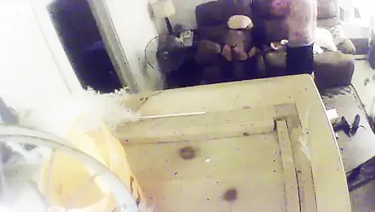 Evli Kadın Komşusundan Dölleniyor