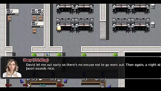 Ofisteki evli kadın bölüm 3: Stacy iş yerinde duşta kendisiyle oynadı