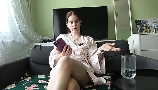 Анна говорит о том, как она чувствует себя по поводу размеров