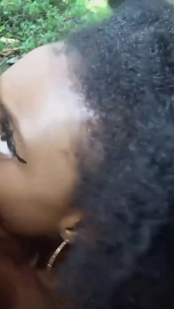 Emotional moment from "Gorgeous Ebony Babe Railed Hard By Big White Cock American Boyfriend"