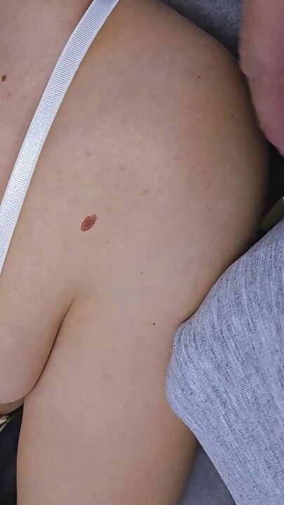 Forbidden Touch On Public! Shameless Stranger Touch Her With His Dick on Crowded Bus and Ejaculate Under Her Skirt