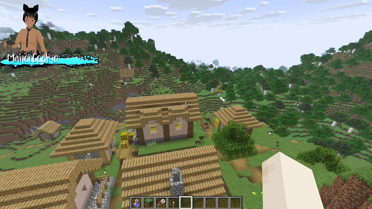 Minecraft mod Needs of Nature - Steve and alex masturbating and showing off some features! Like Cum!