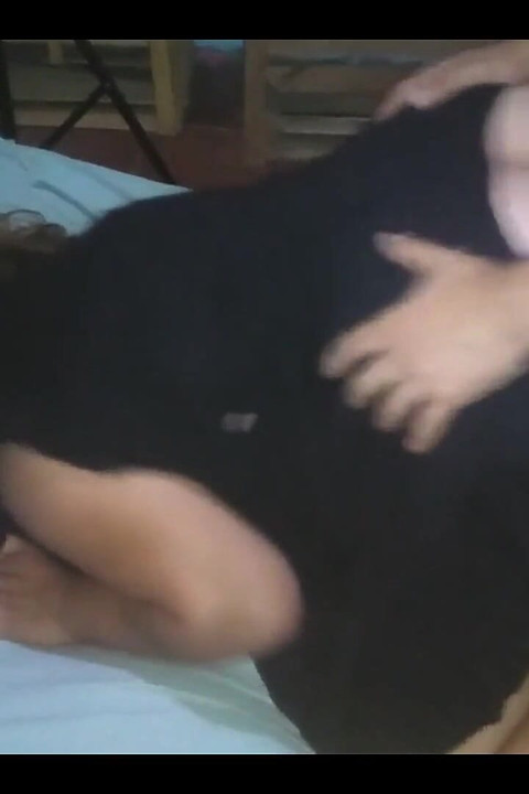 Boy Fucks Girl in Black Dress