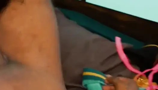 Aniket put his cock in Ruksar's pussy and fucked her