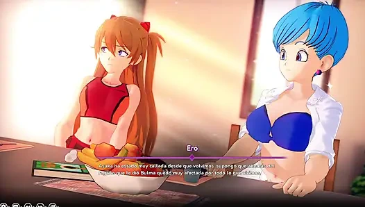 Meine Hentai-Fantasie – Die Sache mit Asuka aus Evangelion, um ihre rosa Muschi zu ficken