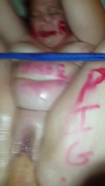 SLOWED - BBW Gets Fisted and squirts