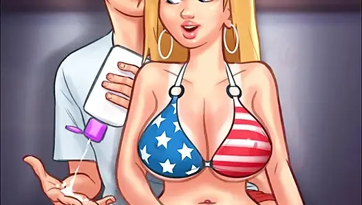 Summertime Saga - Eve might be pregnant after Johannes fucked her