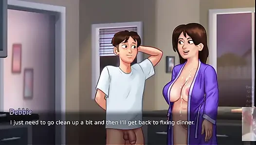 MILF Step-Mom Caught in an Unexpected Situation.
