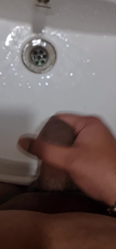 Addy masturbate before shower