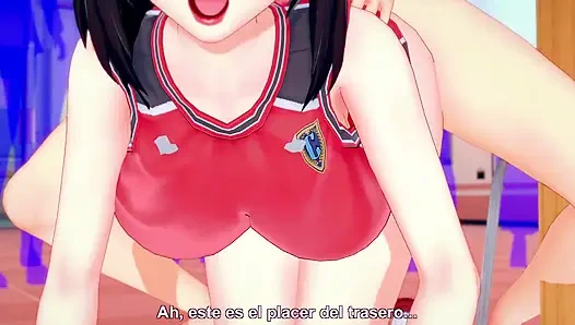 Трахаю в столовой колледжа - Хентай