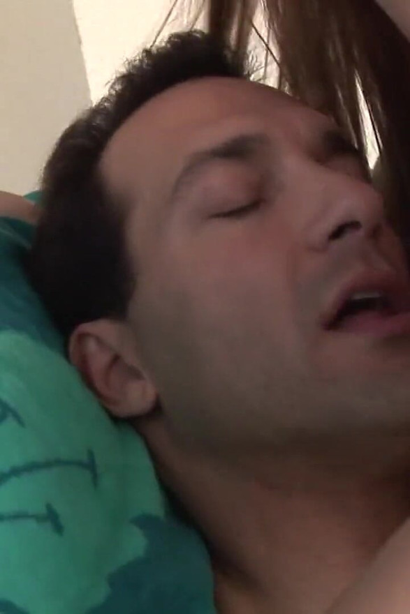 Miss Lady wears satin lingerie and sucks a cock until the cum is pouring into her mouth and down her throat.