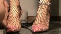 Pink heels worship